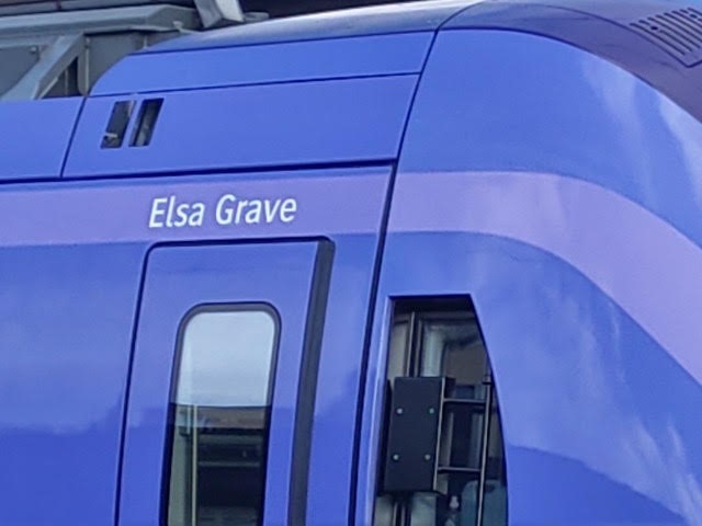 Elsa Grave tåget